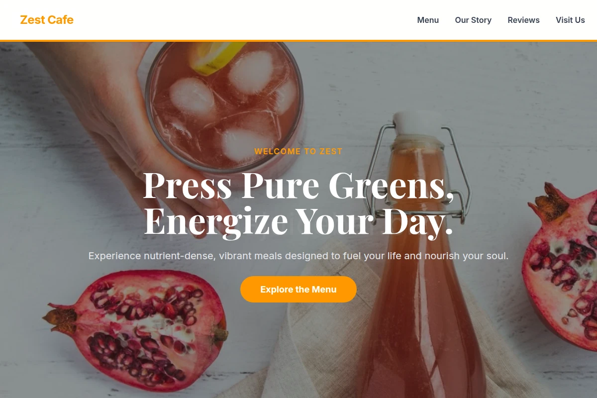 Zest Health Food Cafe